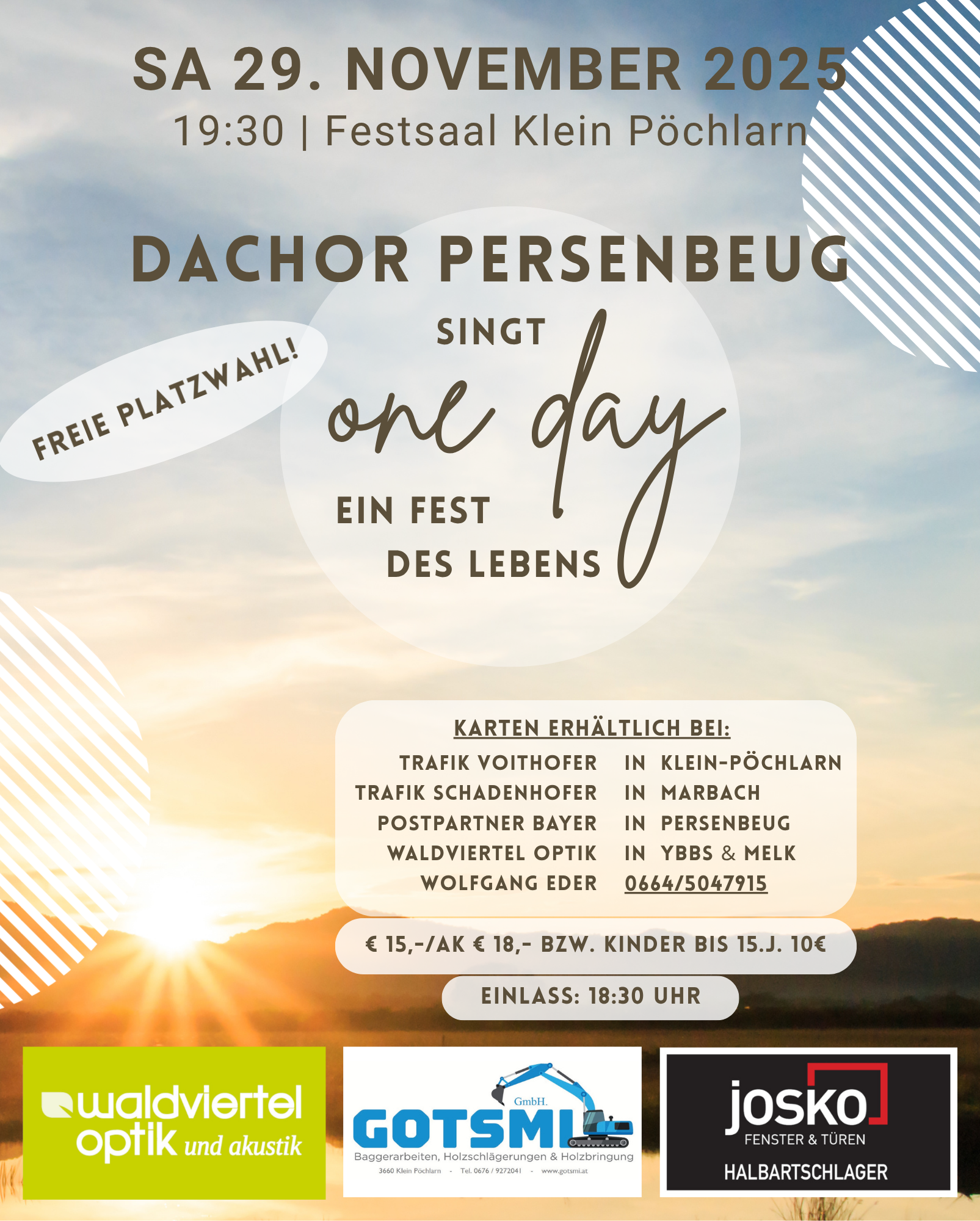 ONE DAY - Ein Fest des Lebens